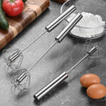 Stainless steel egg beater