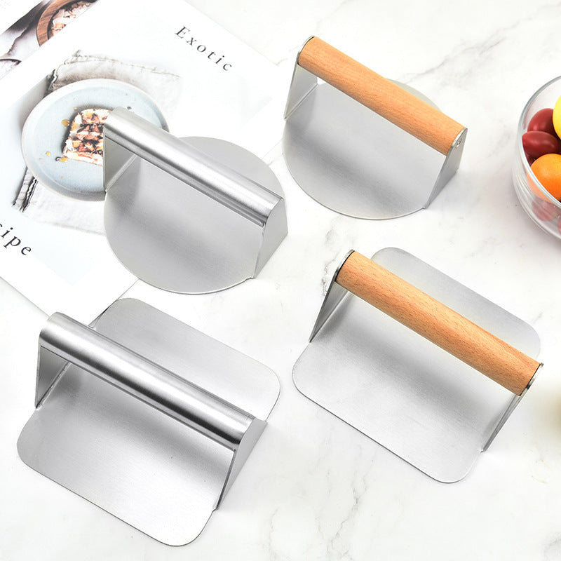 Stainless Steel Round Patty Press