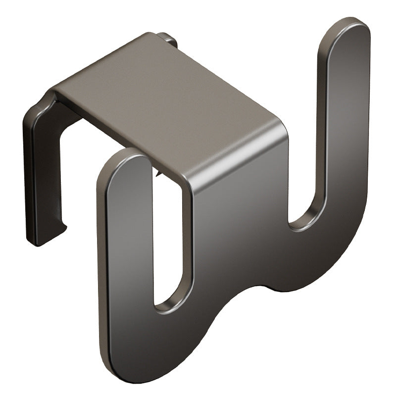 No-Drill Bathroom Slipper Rack