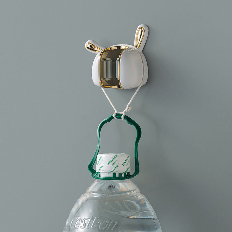 Little White Rabbit Heavy-Duty Adhesive Hooks