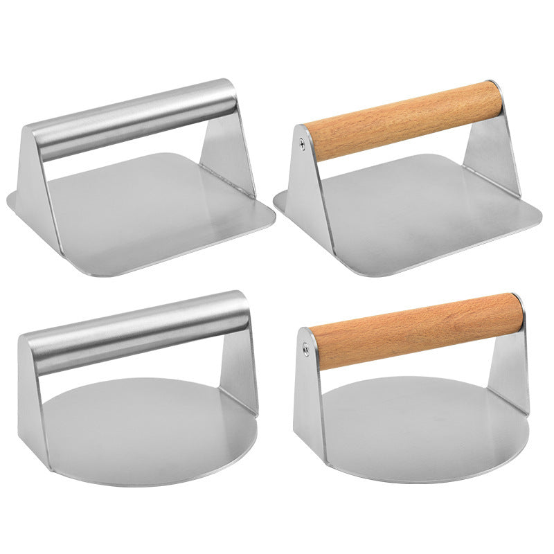 Stainless Steel Round Patty Press