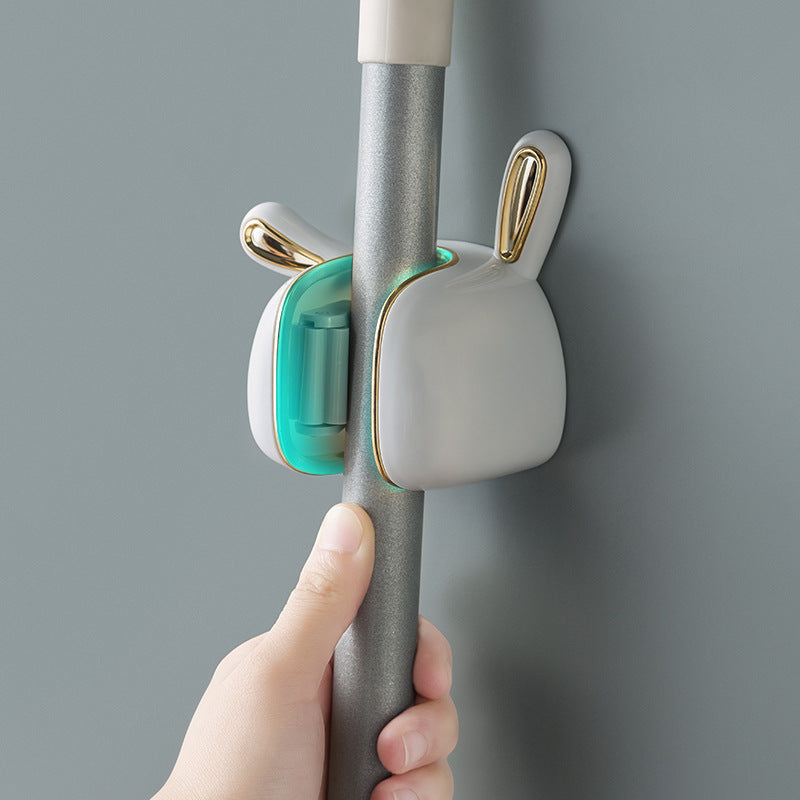 Little White Rabbit Heavy-Duty Adhesive Hooks